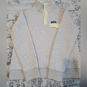 Patagonia Organic Cotton Quilt Snap-T 1/4 Button Collared Sweatshirt